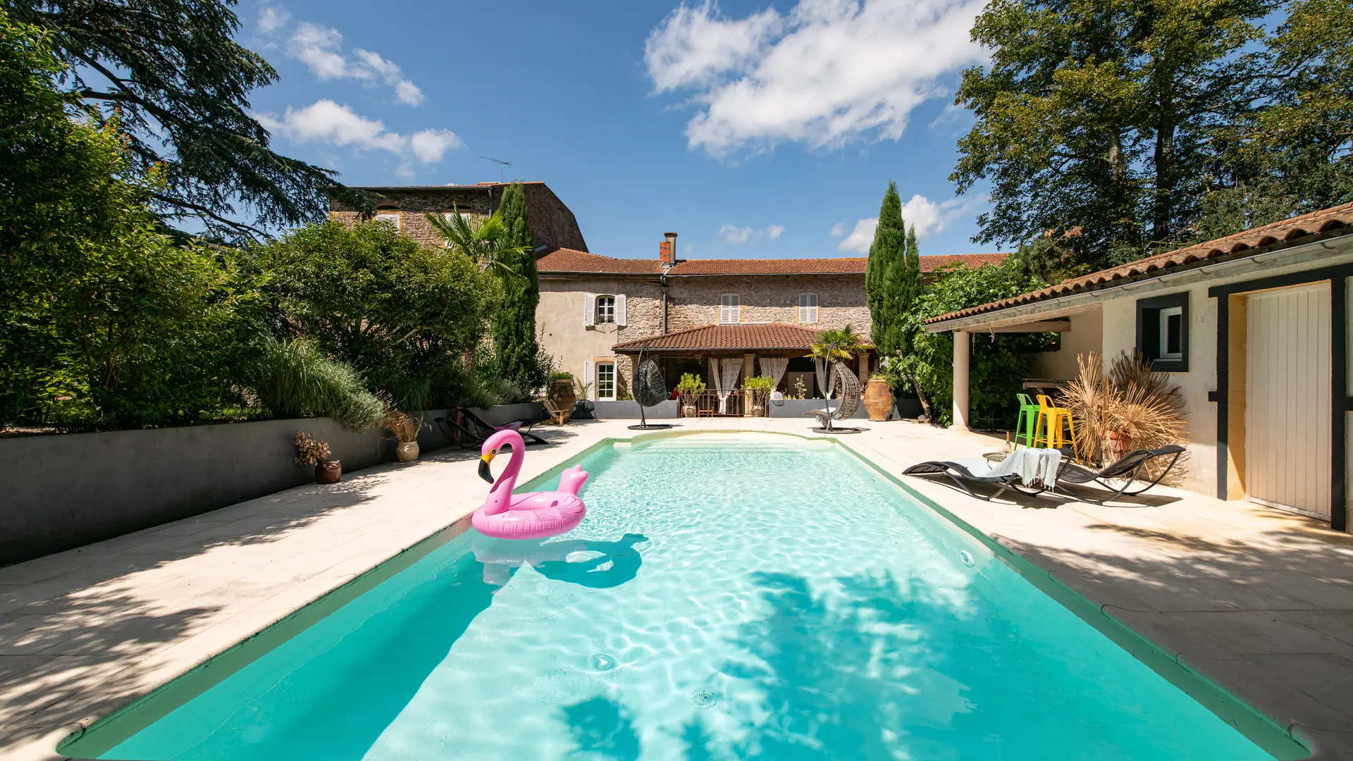 Piscine et Pool House