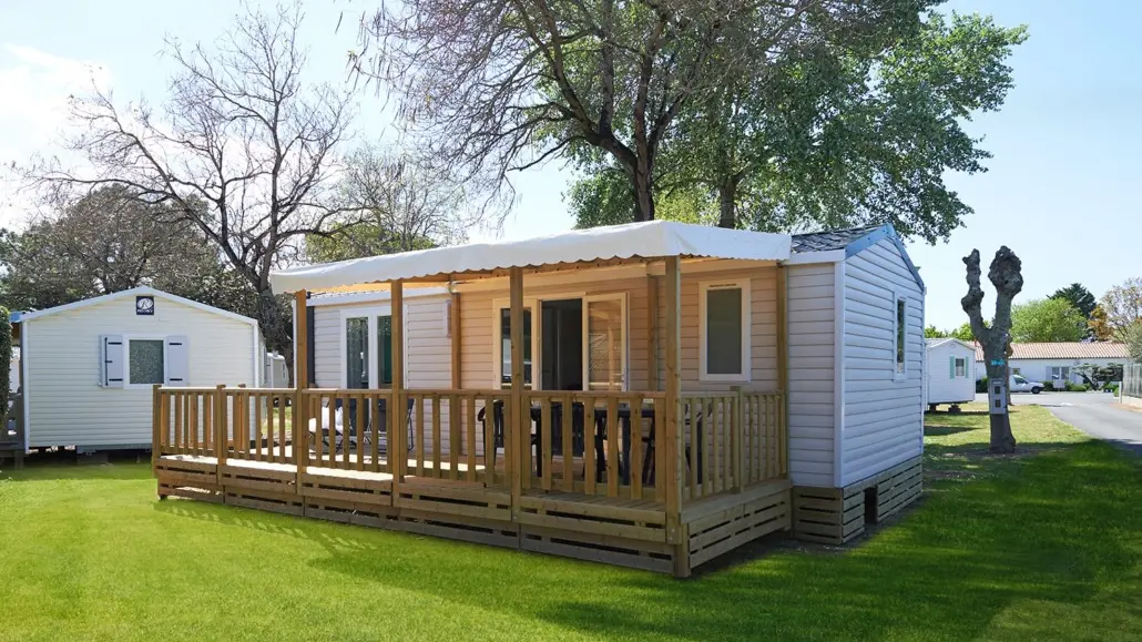 Mobil Home type camping des Salières