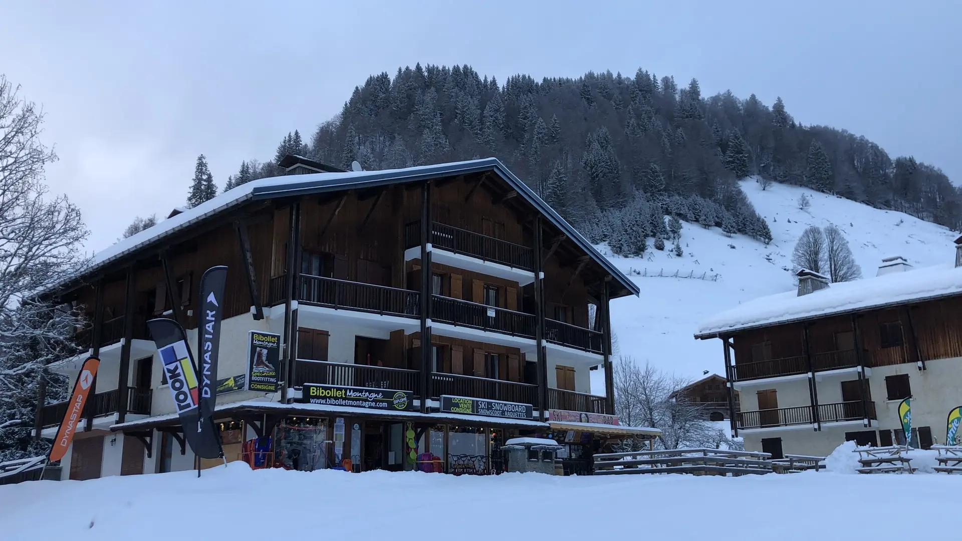 Les Airelles n°11 - le chalet l'hiver