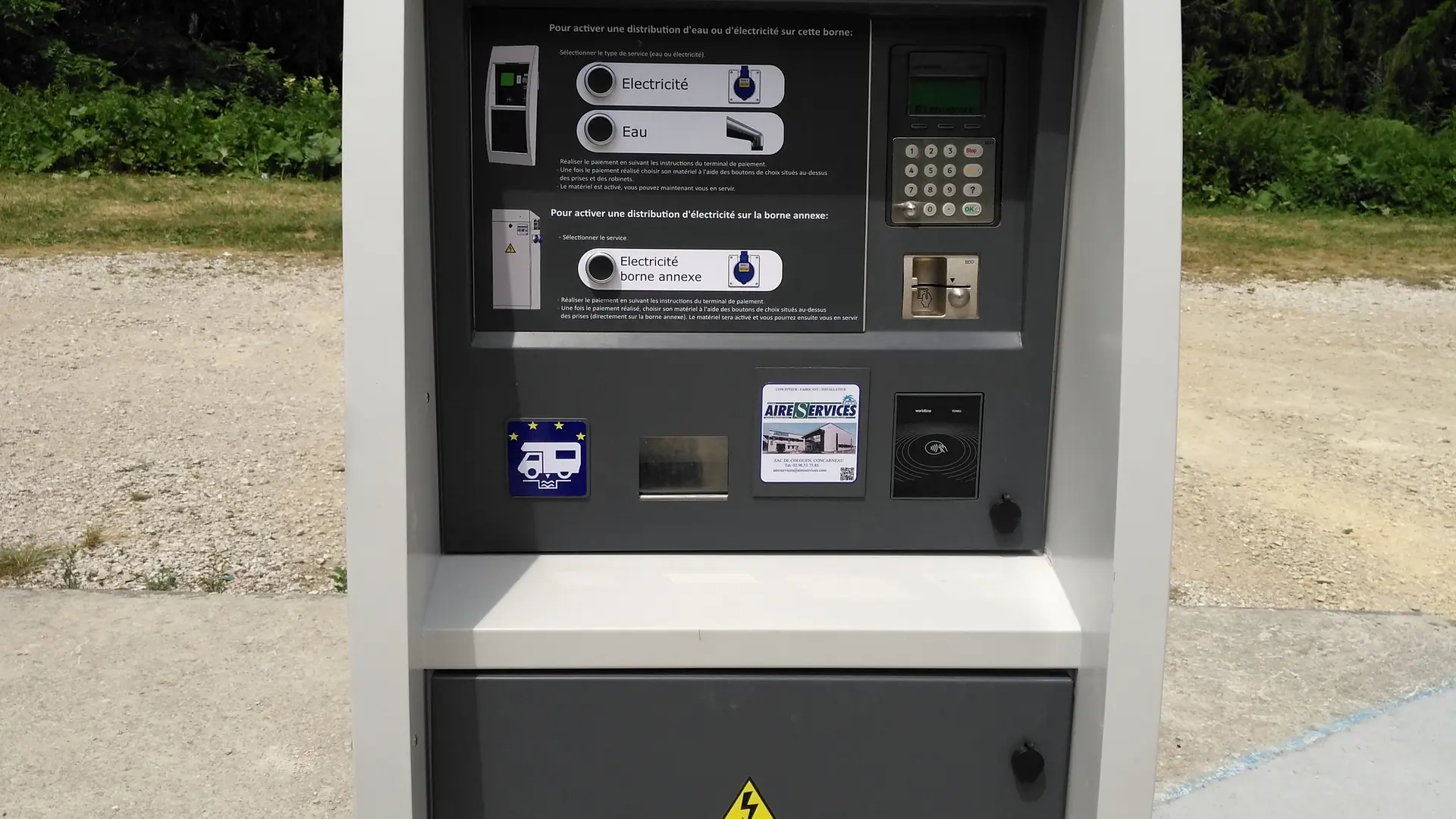 Recharge électricité