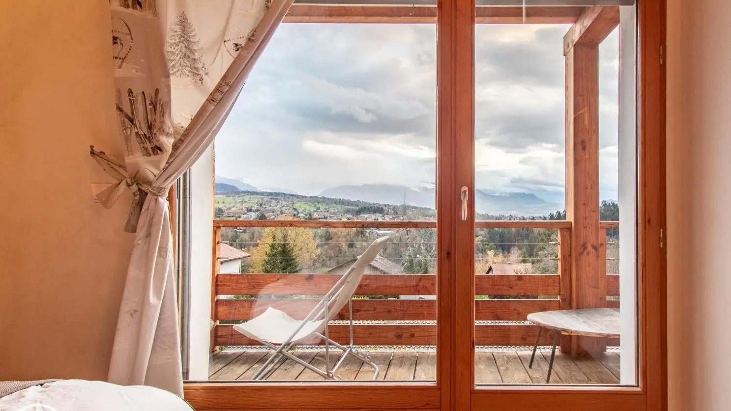 Accès balcon chambre 2