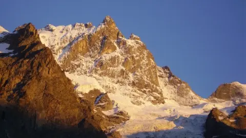 Vue sur La Meije
