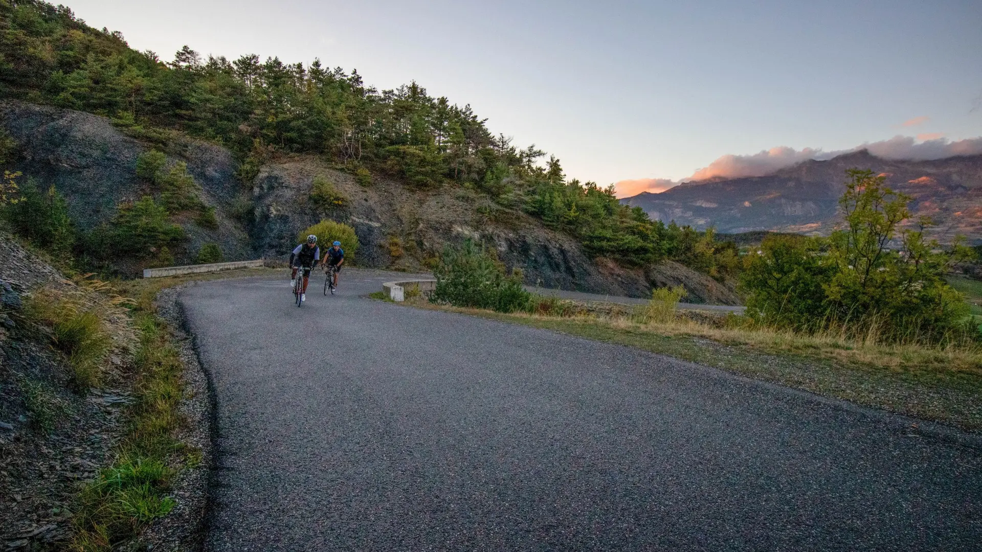 Ascension du col Lebraut