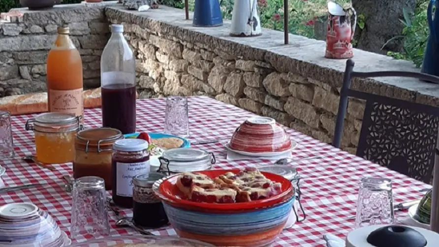 Petit déjeuner en Provence