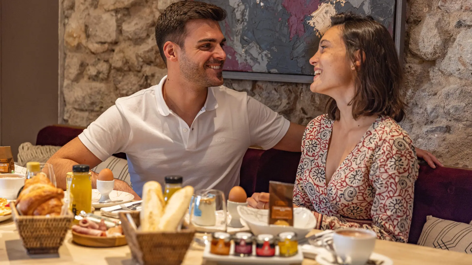 Complicité au petit-déjeuner