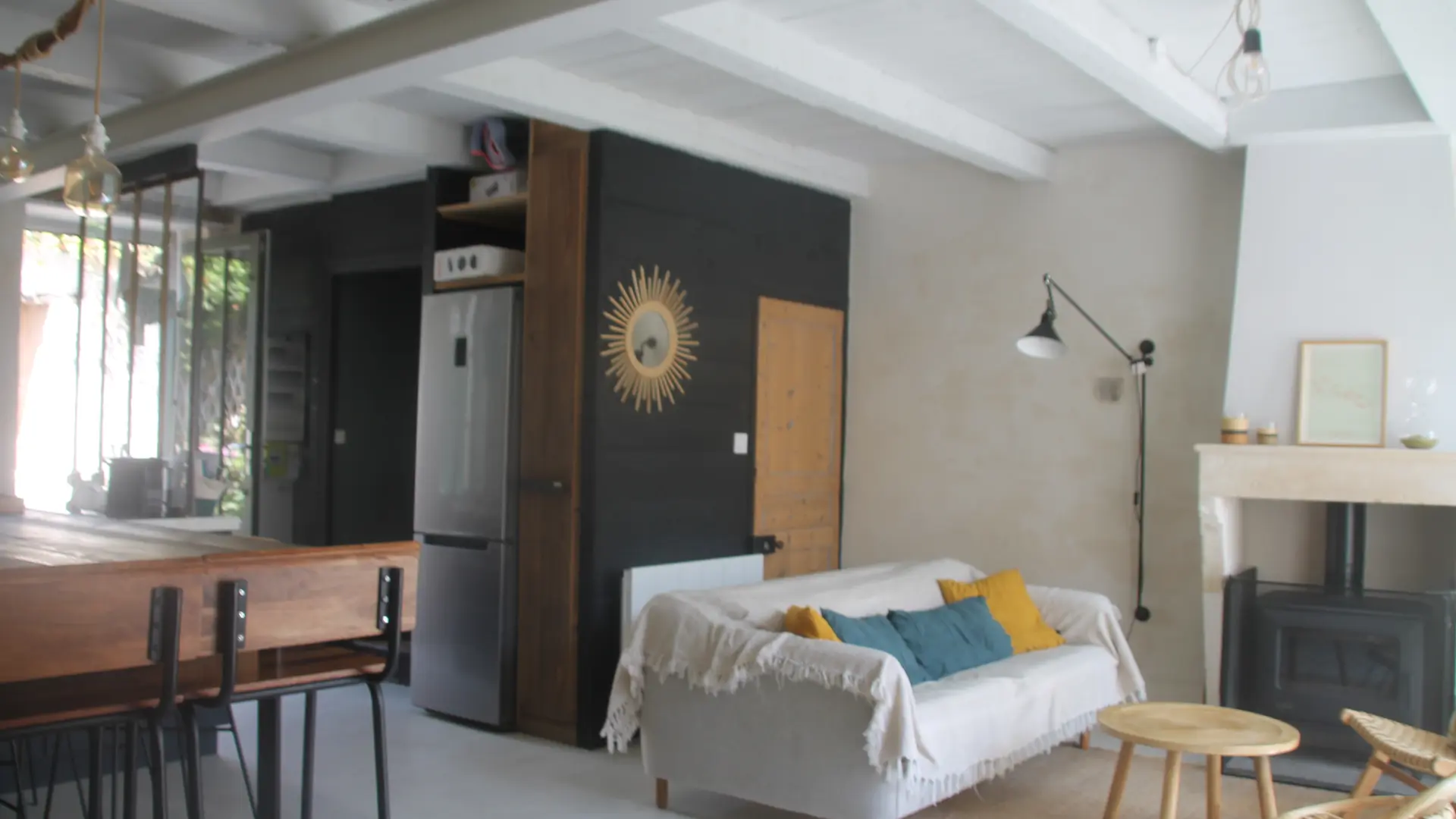 Living room and sofa