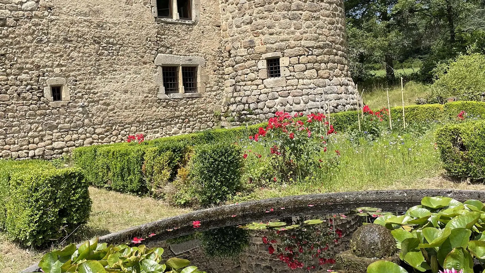 Jardin et château