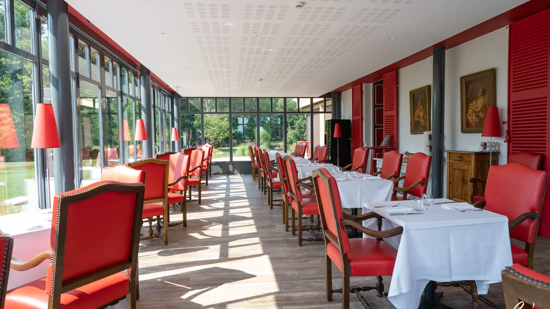 Intérieur de La Terrasse des Étangs