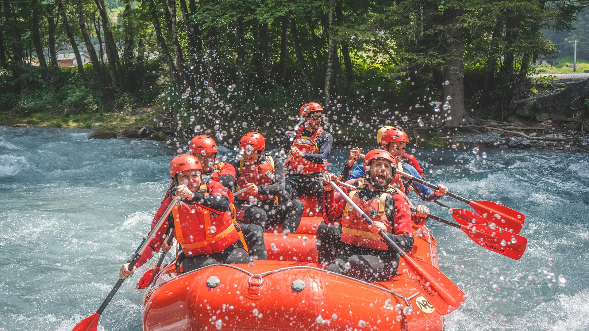 Rafting sur le Giffre avec Nunayak