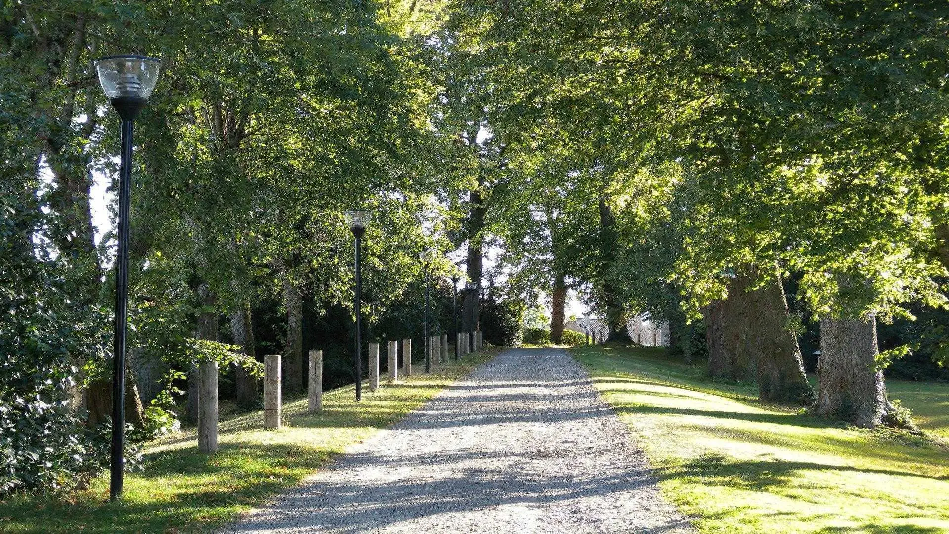 Sur place : parc et château de Fontanes