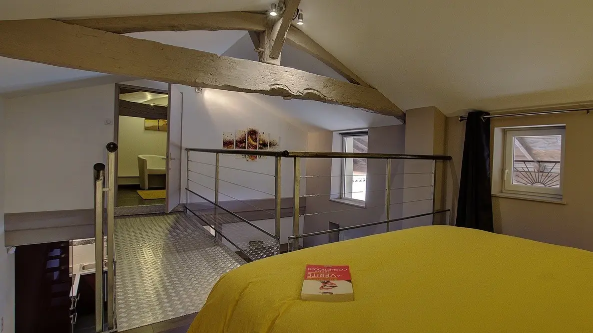 Chambre 1 et passerelle