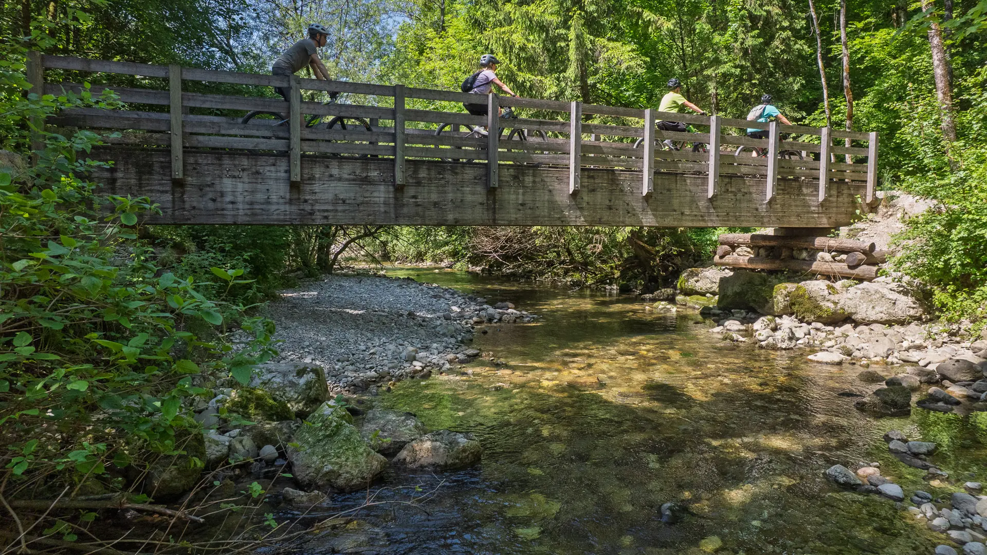 vtt plaine du fier La Balme de Thuy