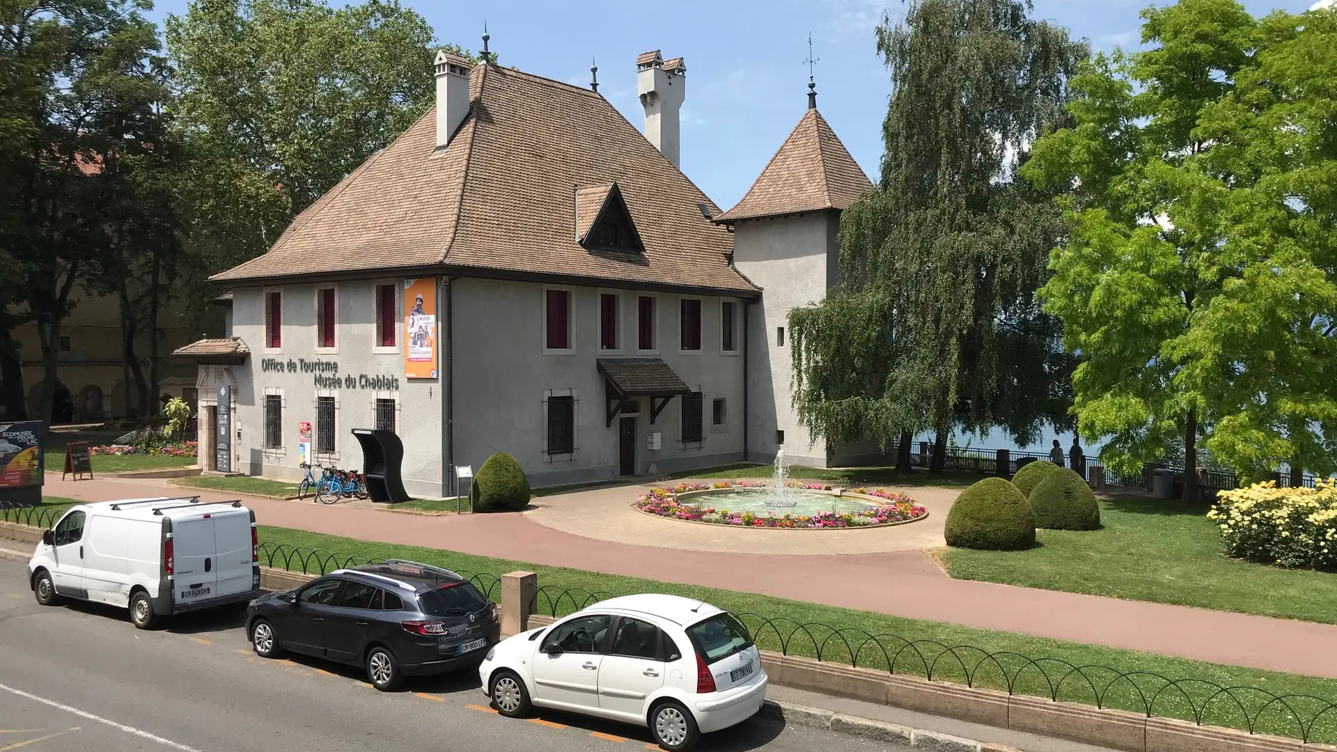 vue château de sonnaz