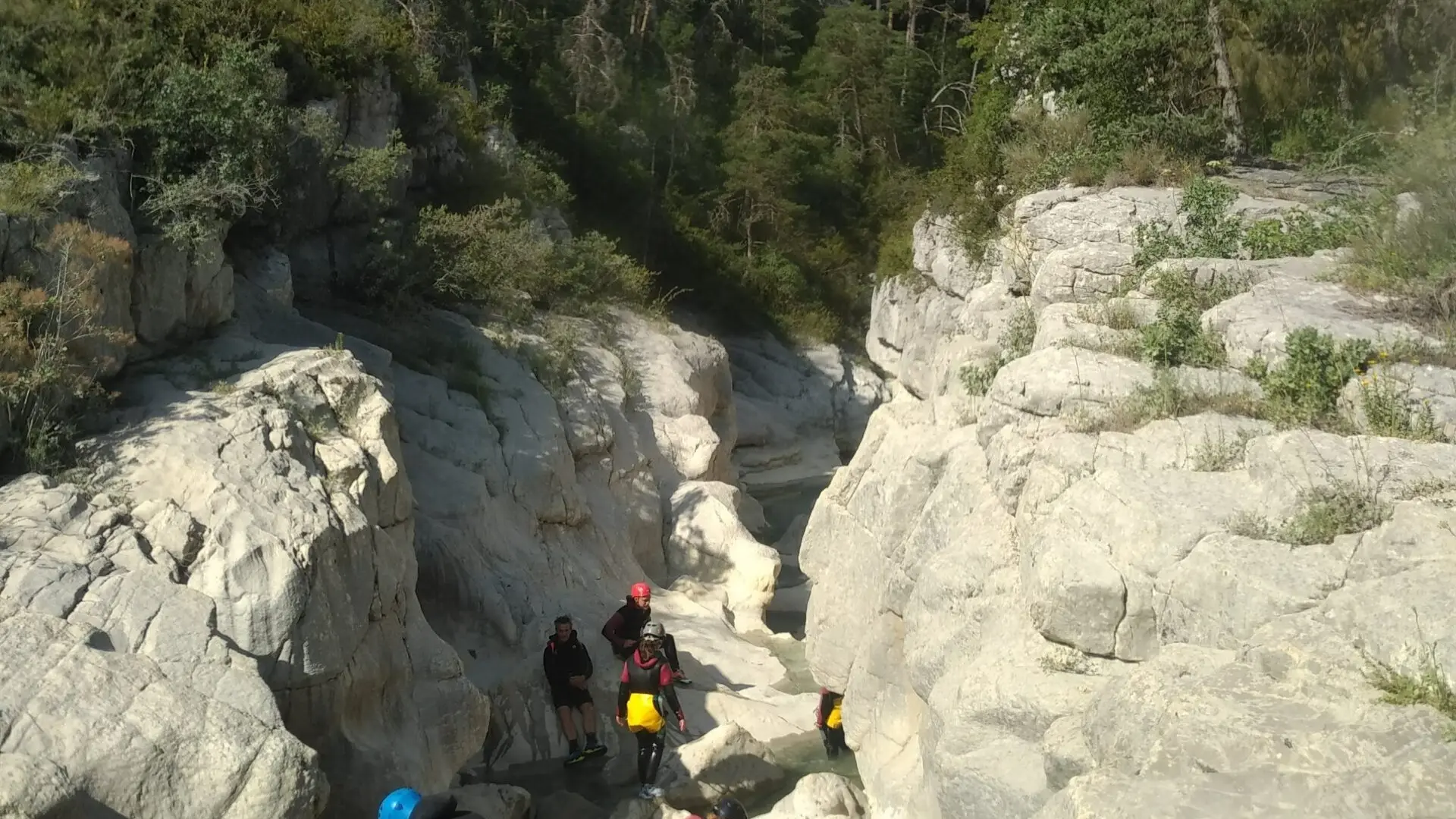Groupe canyoning
