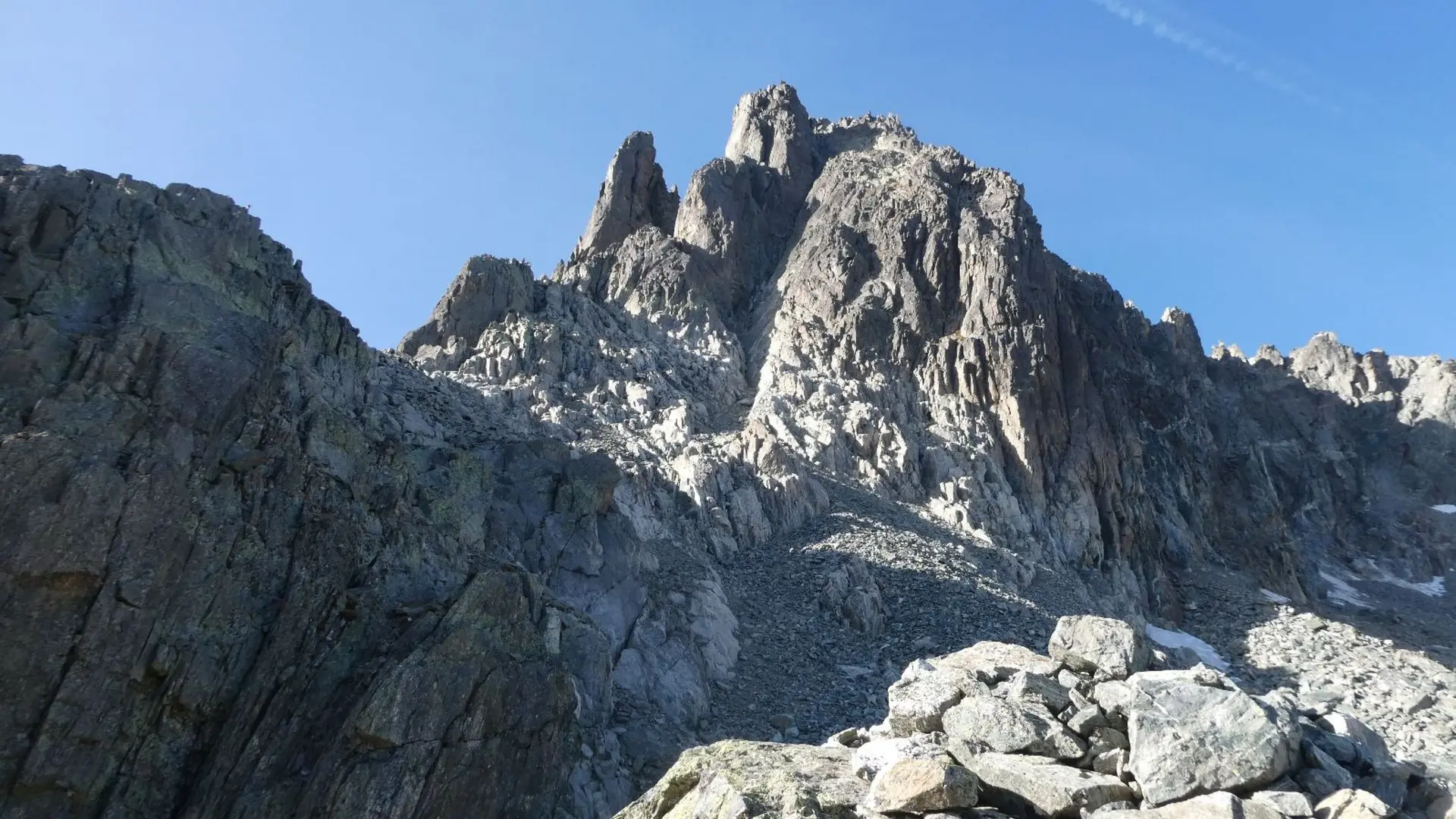 Aiguille J. Gaillard vue du col