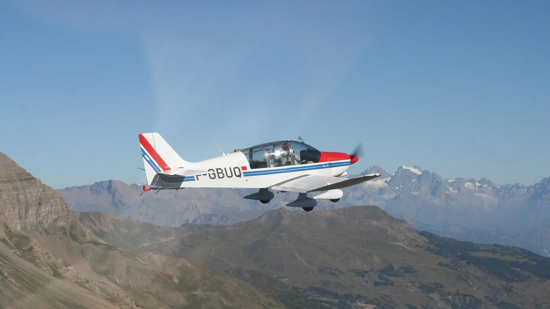 Centre de vol à voile de l'Ubaye : bâptemes en avion