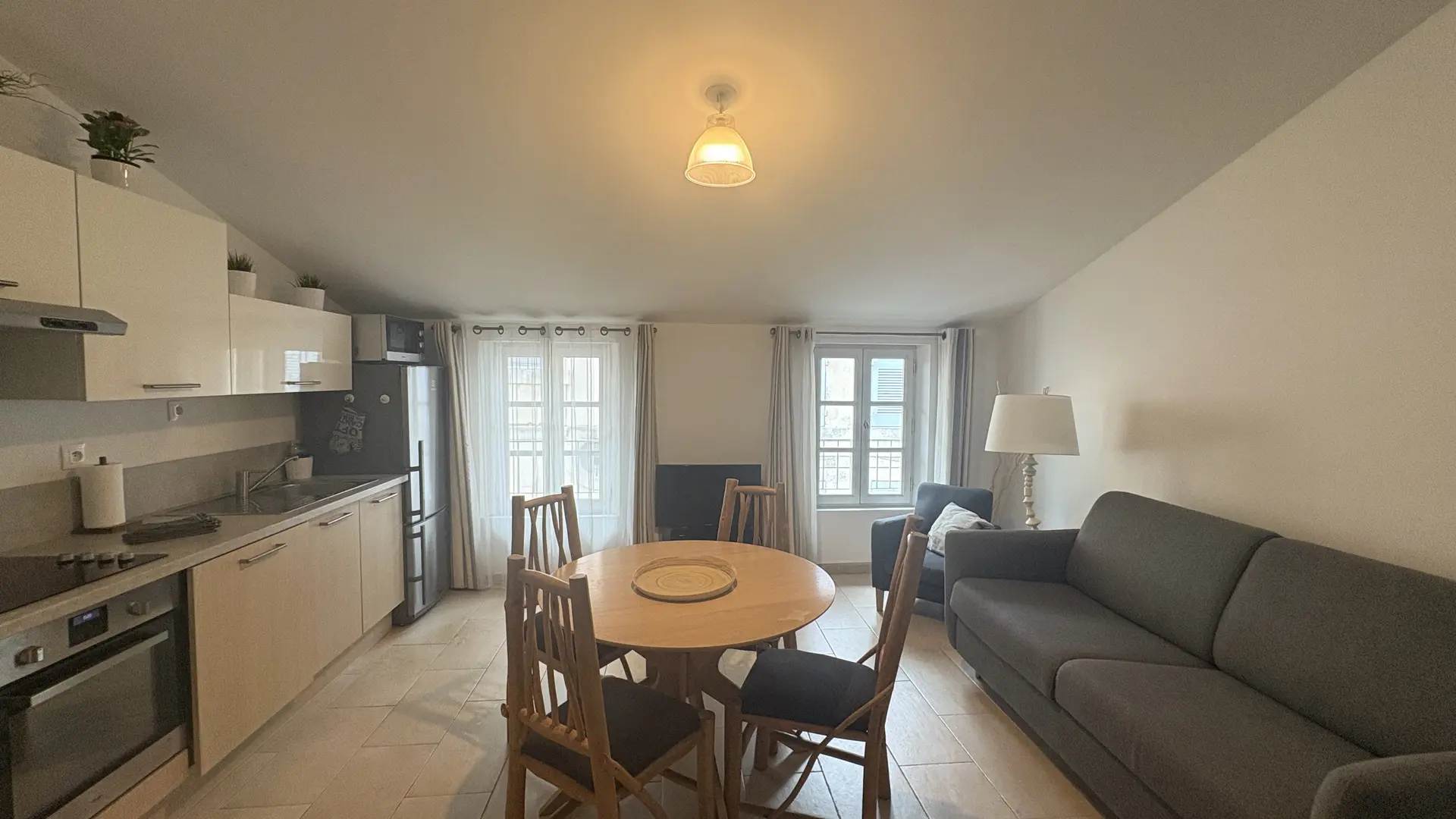 Cuisine Séjour-Vue 1