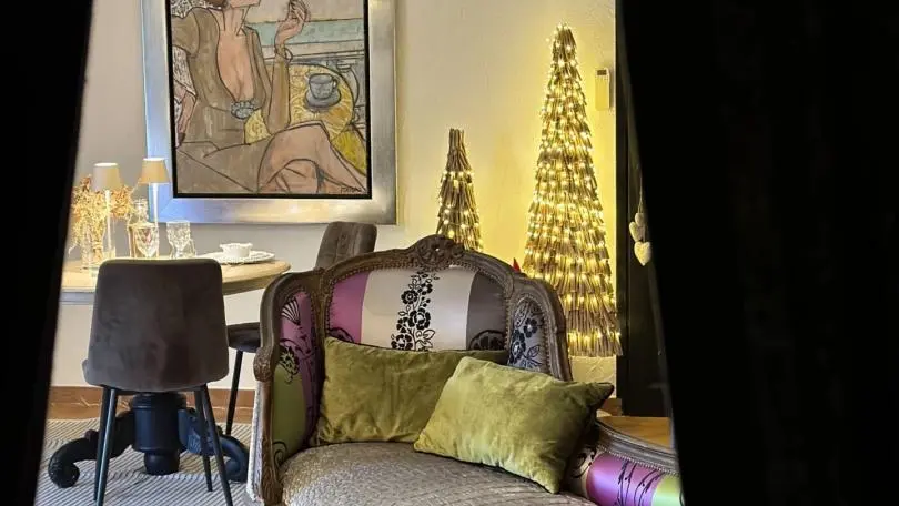 Bastide Aïna- Grasse- Espace salon - Suite familiale Galimard-Gîtes de Franbce Alpes-Maritimes