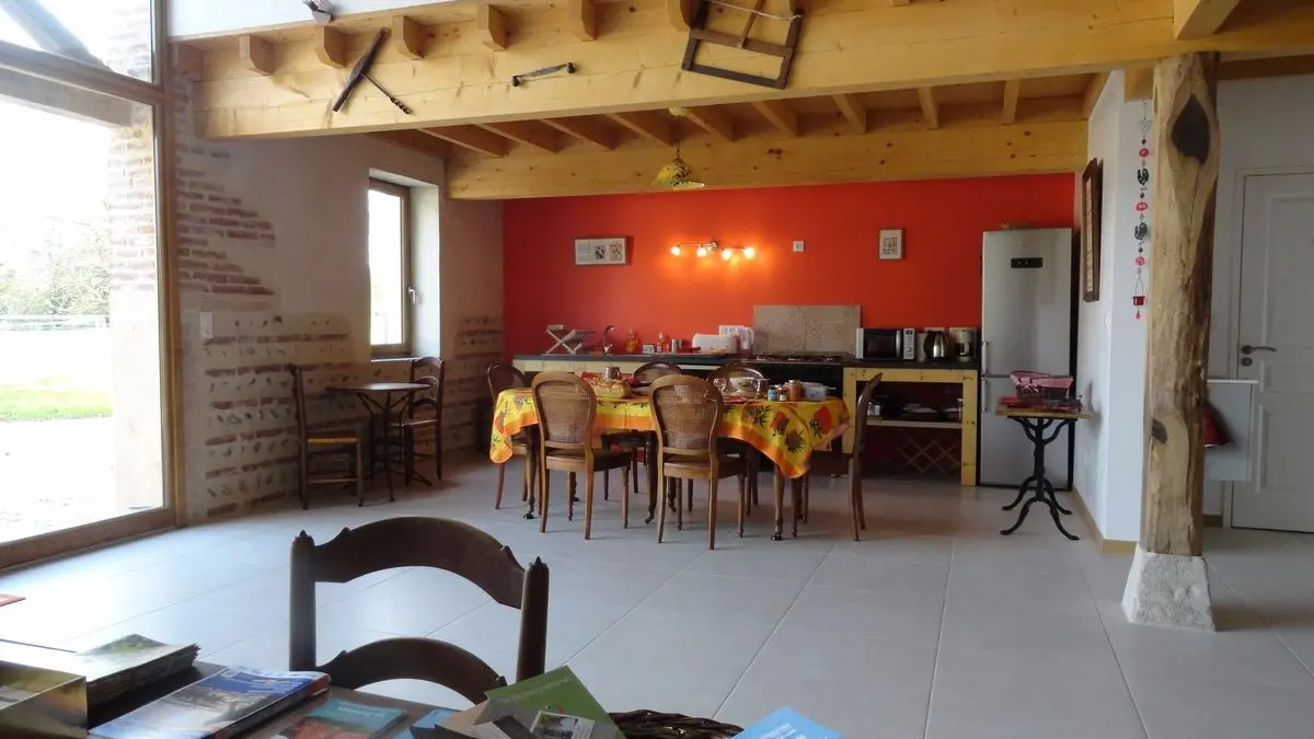 Ferme Passion - Salon/séjour/Cuisine