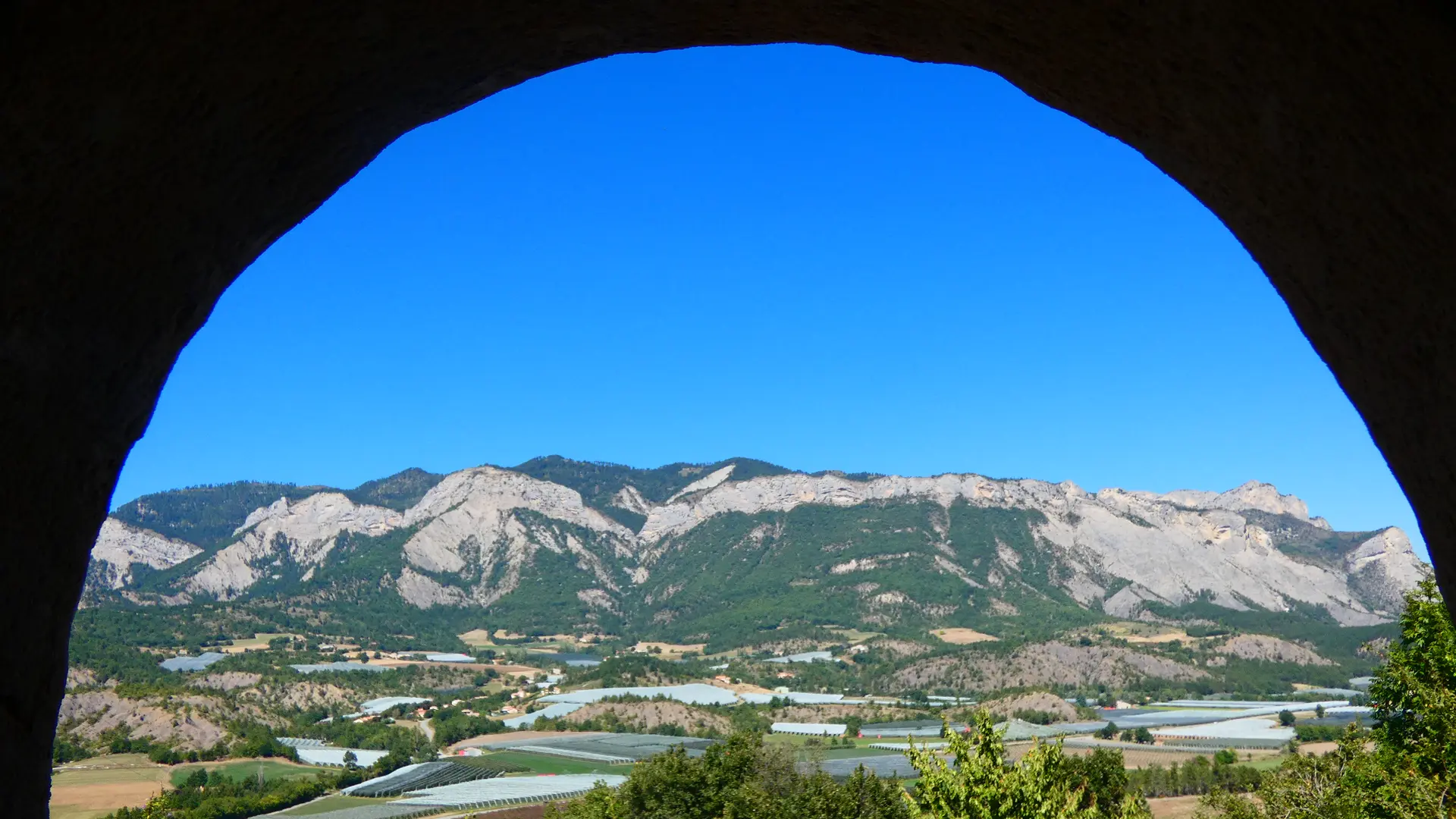 Vue sur la vallée