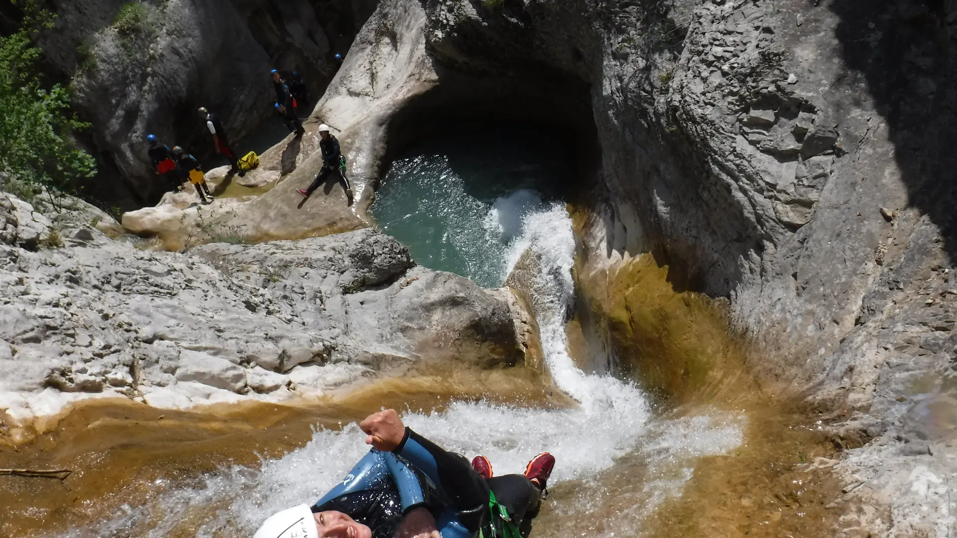 Canyoning avec Philippe Meyer, Dévoluy, Hautes-Alpes