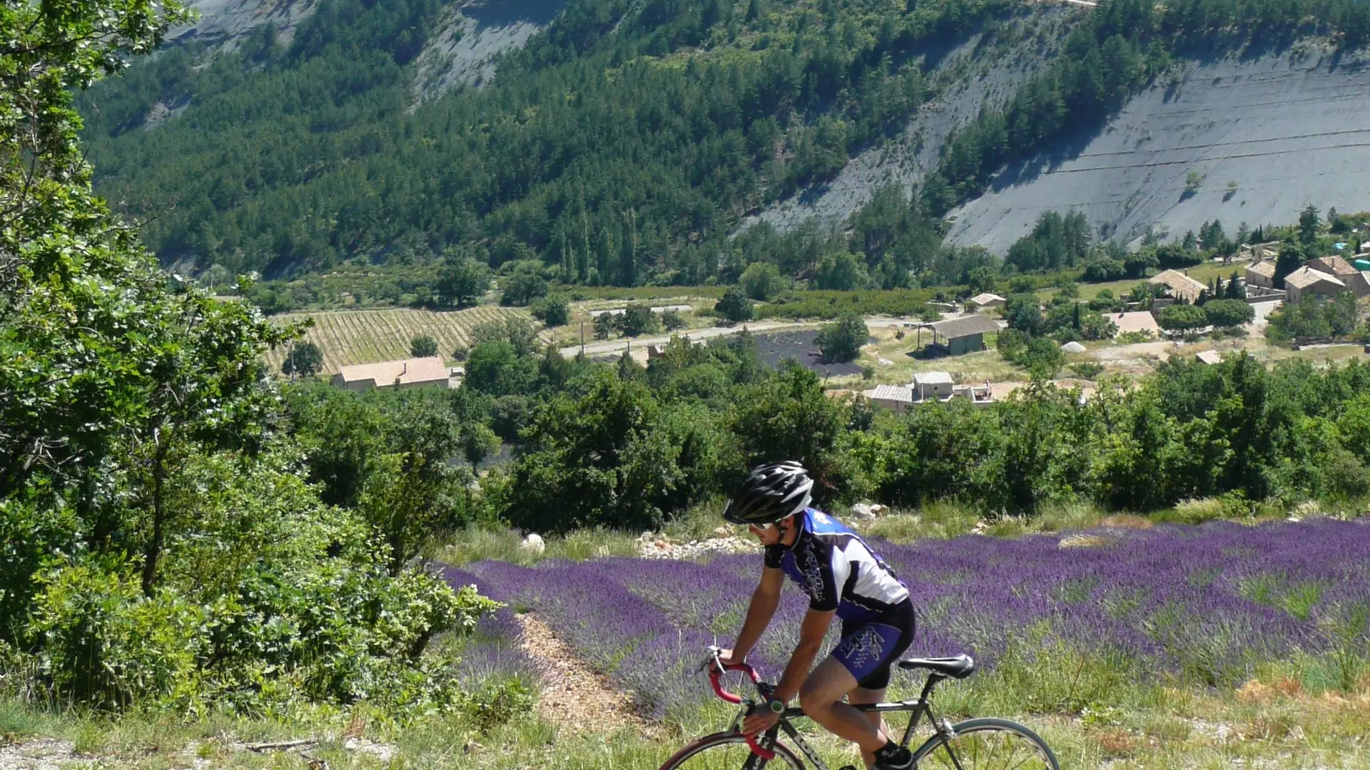 Col de Soubeyrand depuis St Sauveur Gouvernet