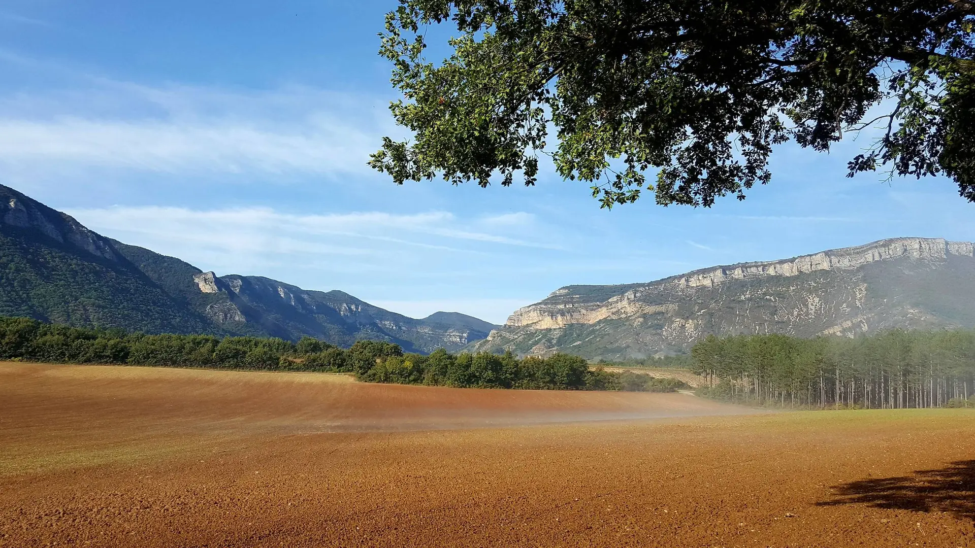 Belle vue dégagée sur le Serrois