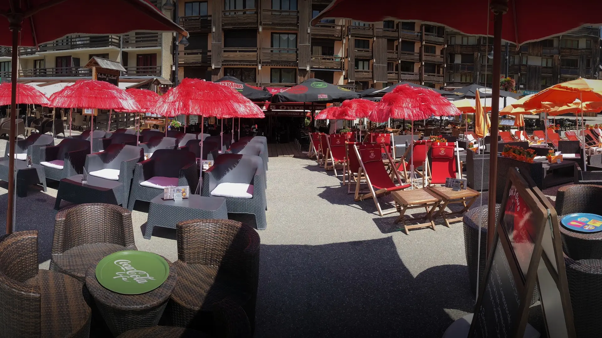 Terrasse ombragée