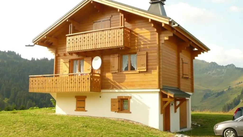 Chalet en été