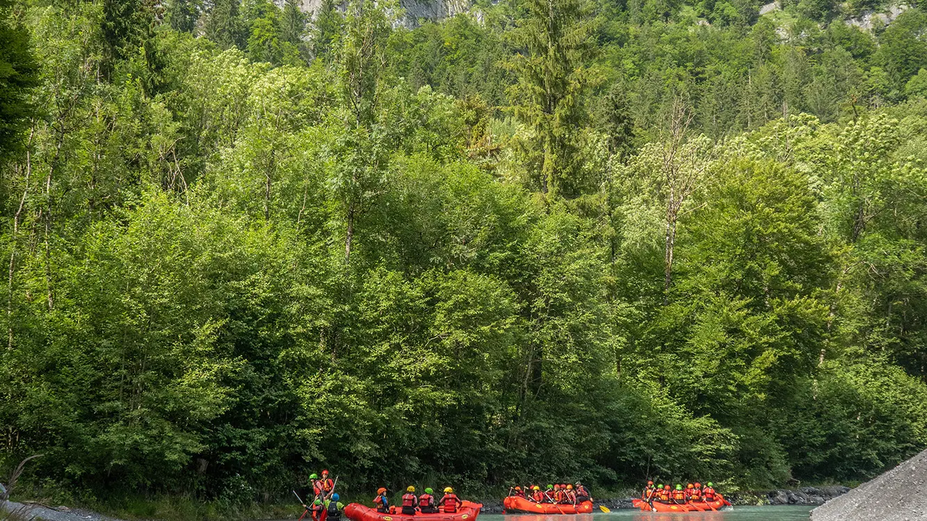 Rafting sur le Giffre avec Nunayak