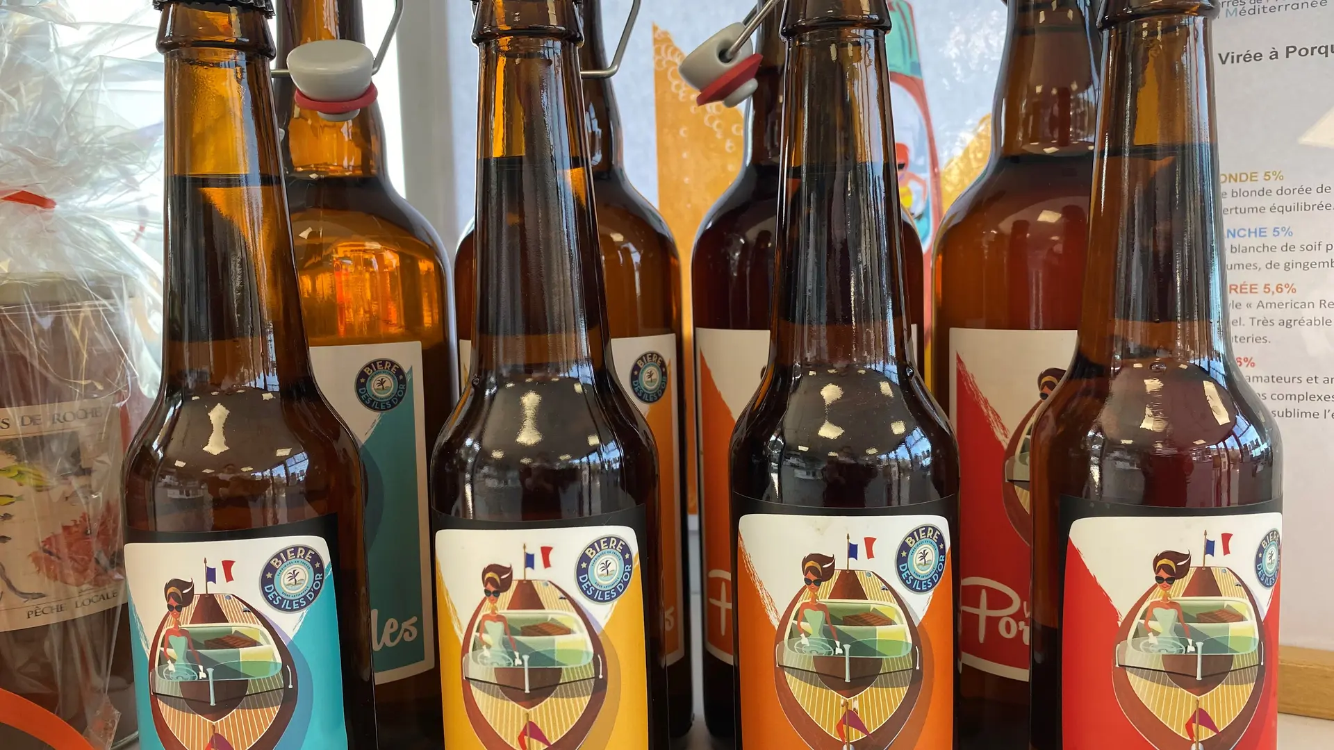 Bière artisanale Virée à Porquerolles