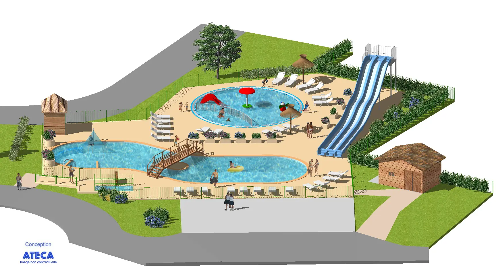 Camping : L'Ile de la Comtesse