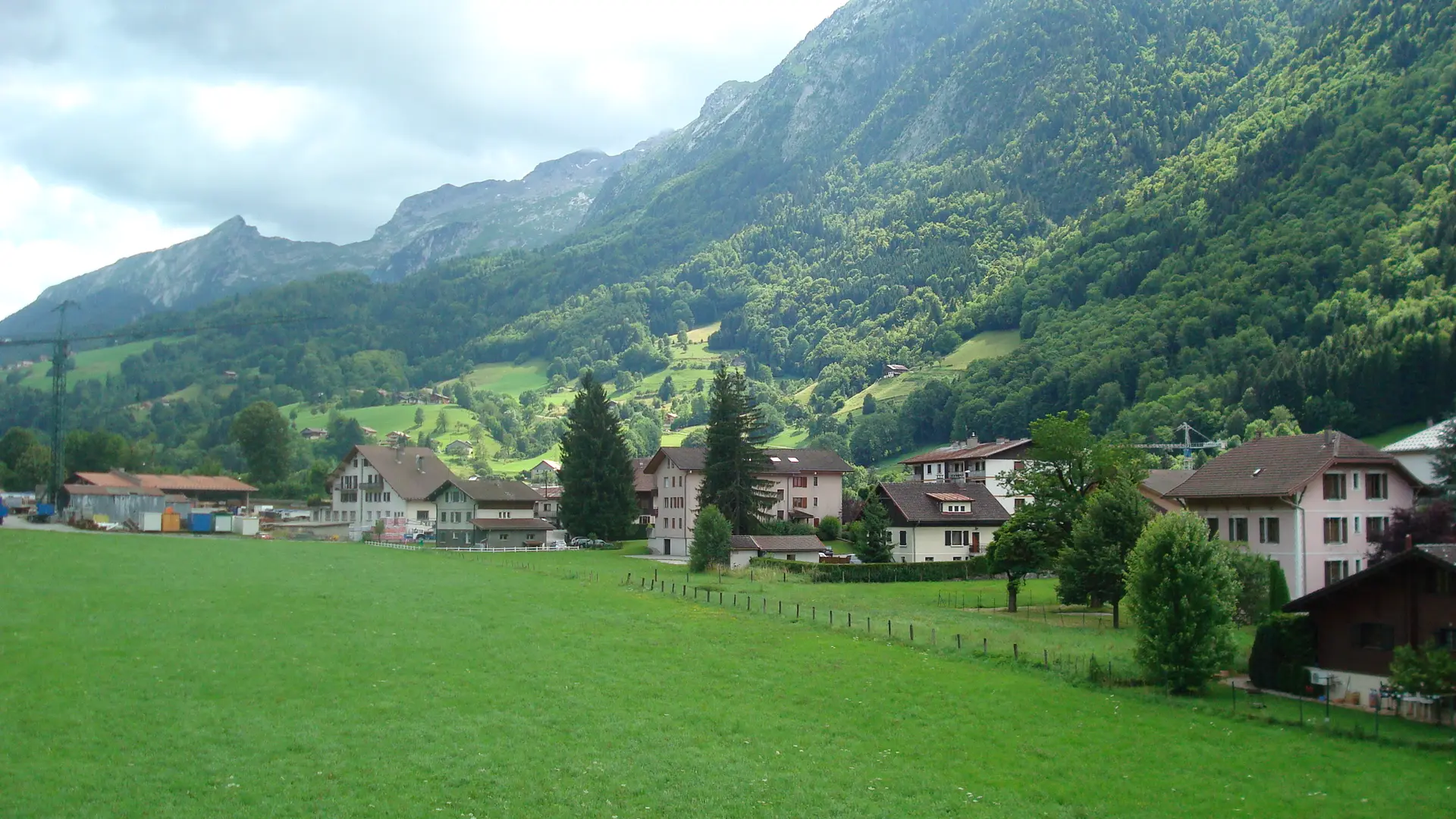 Vue montagne_Le Cruet_Thônes_Haute-savoie