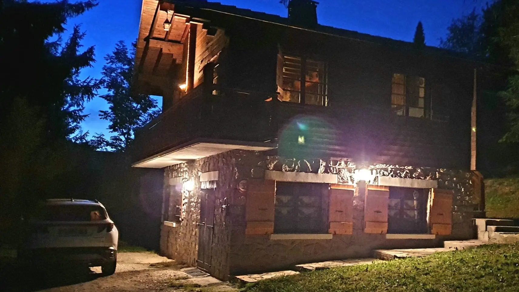 exterieur été nuit