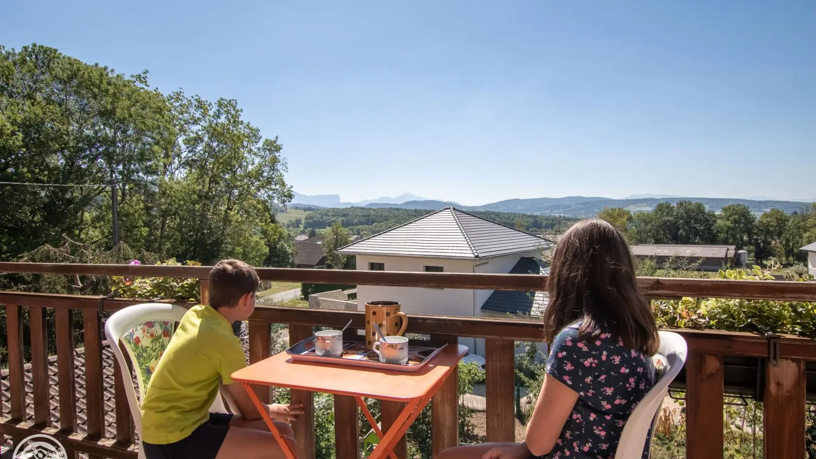 Au loin : la Tournette !