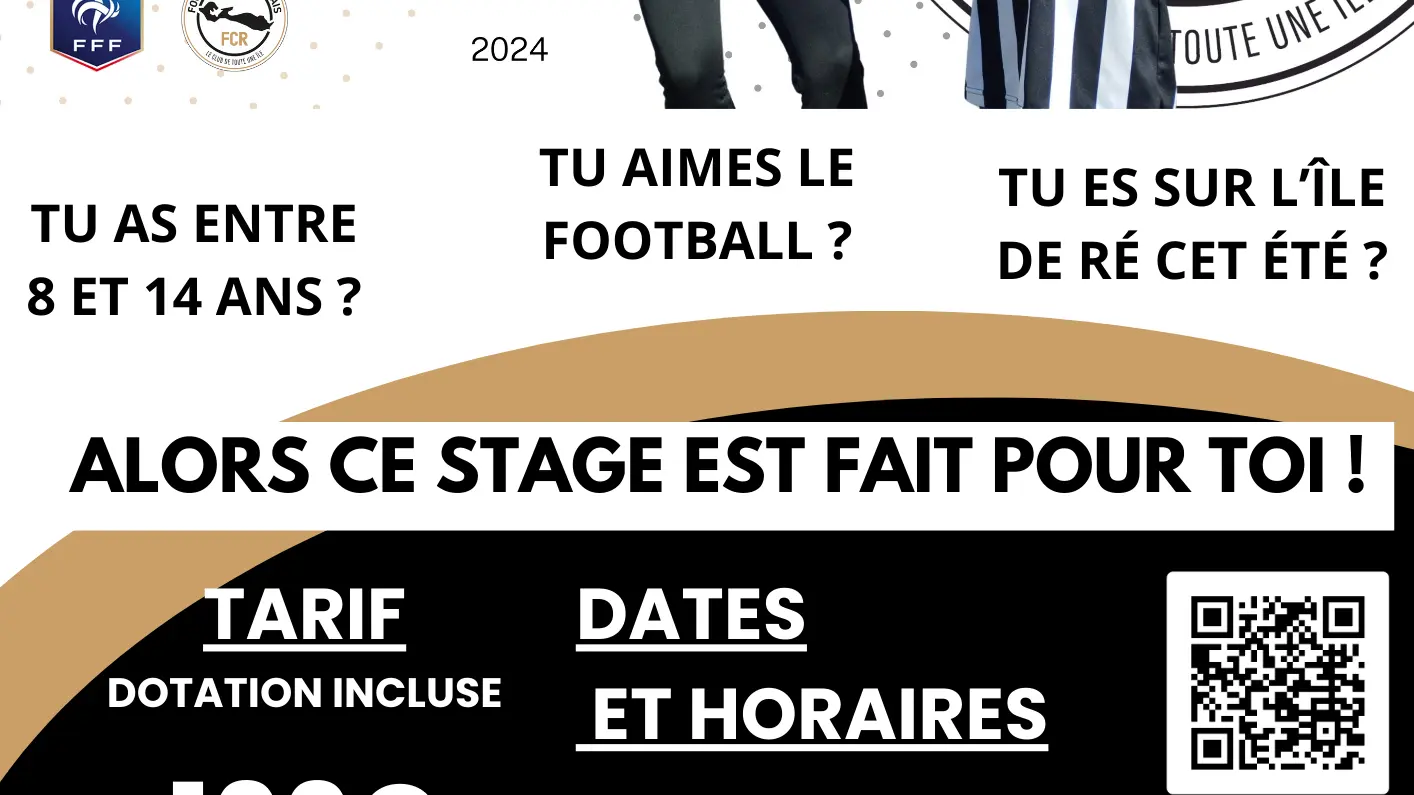 Affiche Stage de Foot