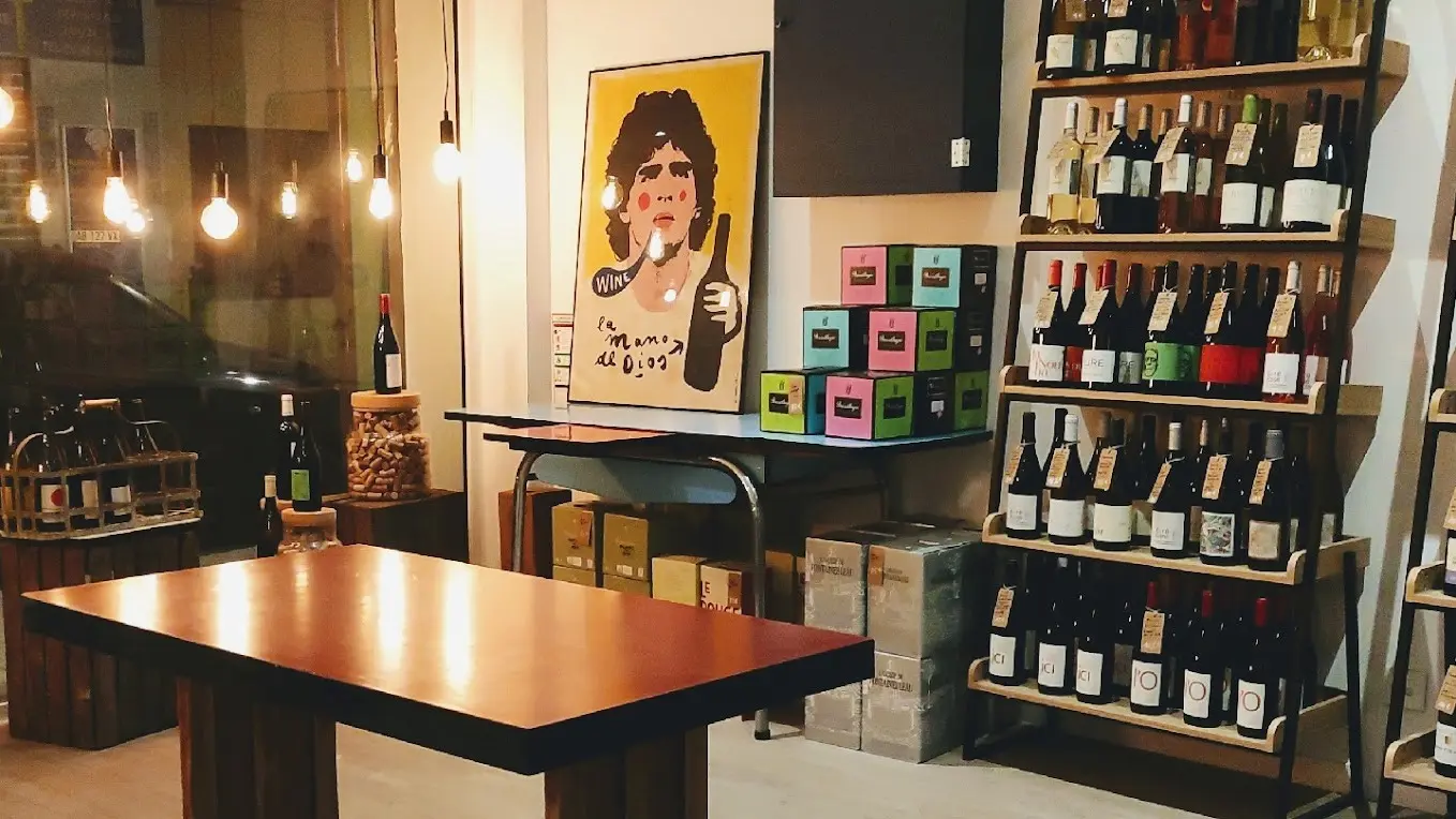 intérieur avec éclairage par lampions