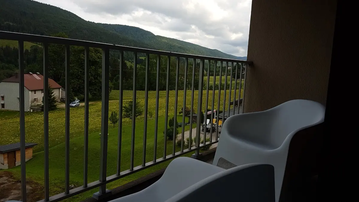 Crêt de la Neige - L'Olivine - Vue depuis le balcon