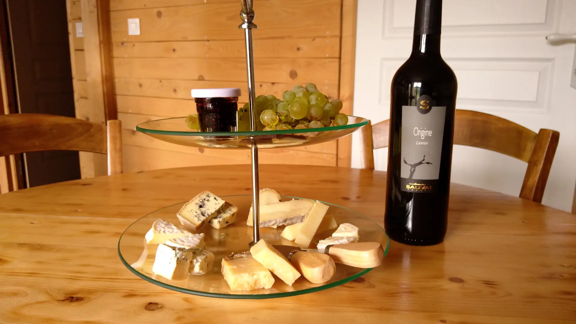 Exemple d'assortiment de dégustation