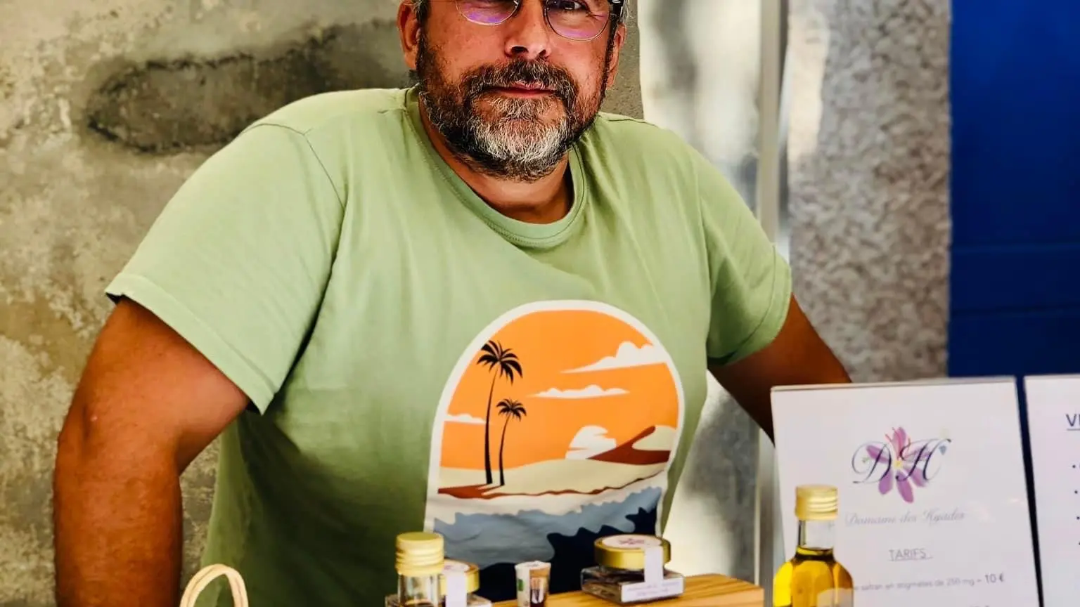 Domaine des Hyades production de safran à Cuers