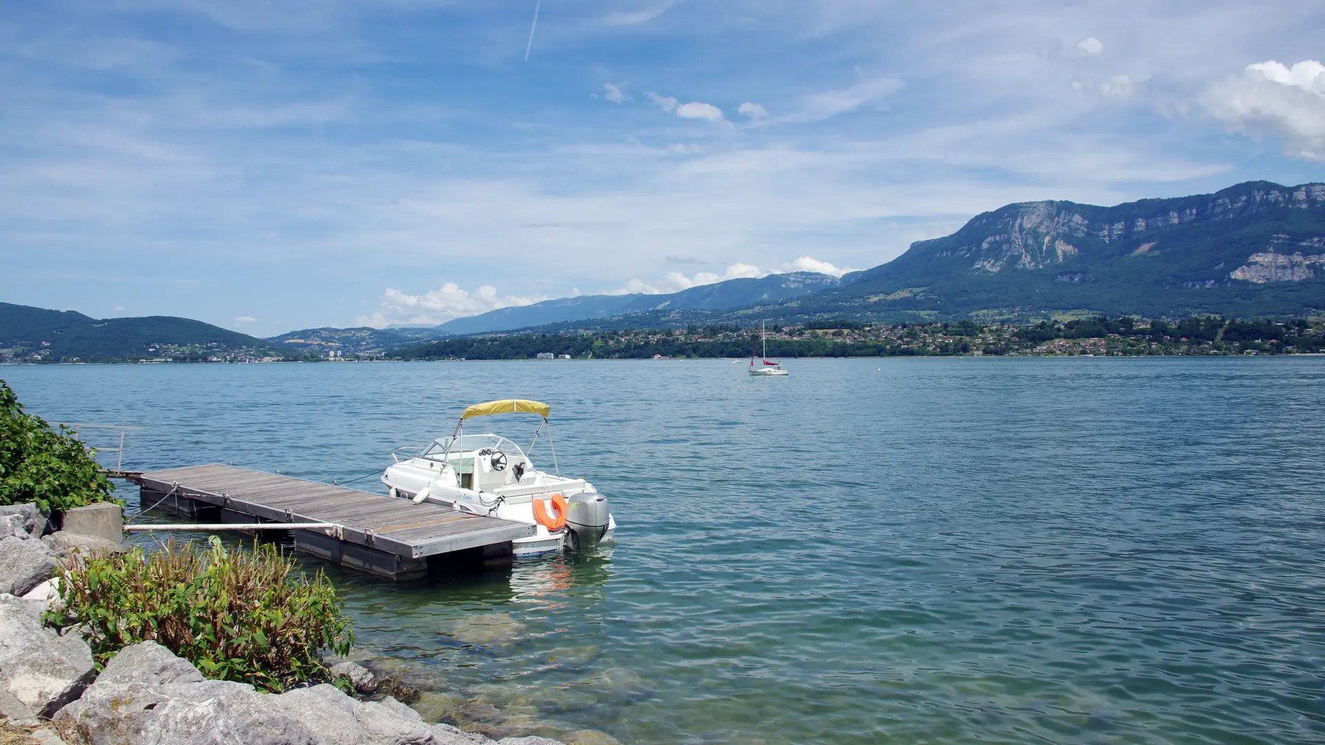 Nautisme sur le lac du Bourget