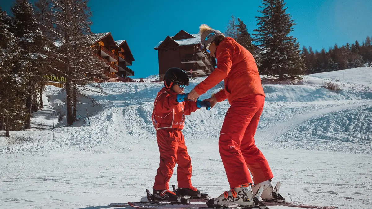 Apprendre le ski avec l'Ecole de Ski Français du Dévoluy, cours collectifs ourson, Hautes-Alpes, Alpes du Sud