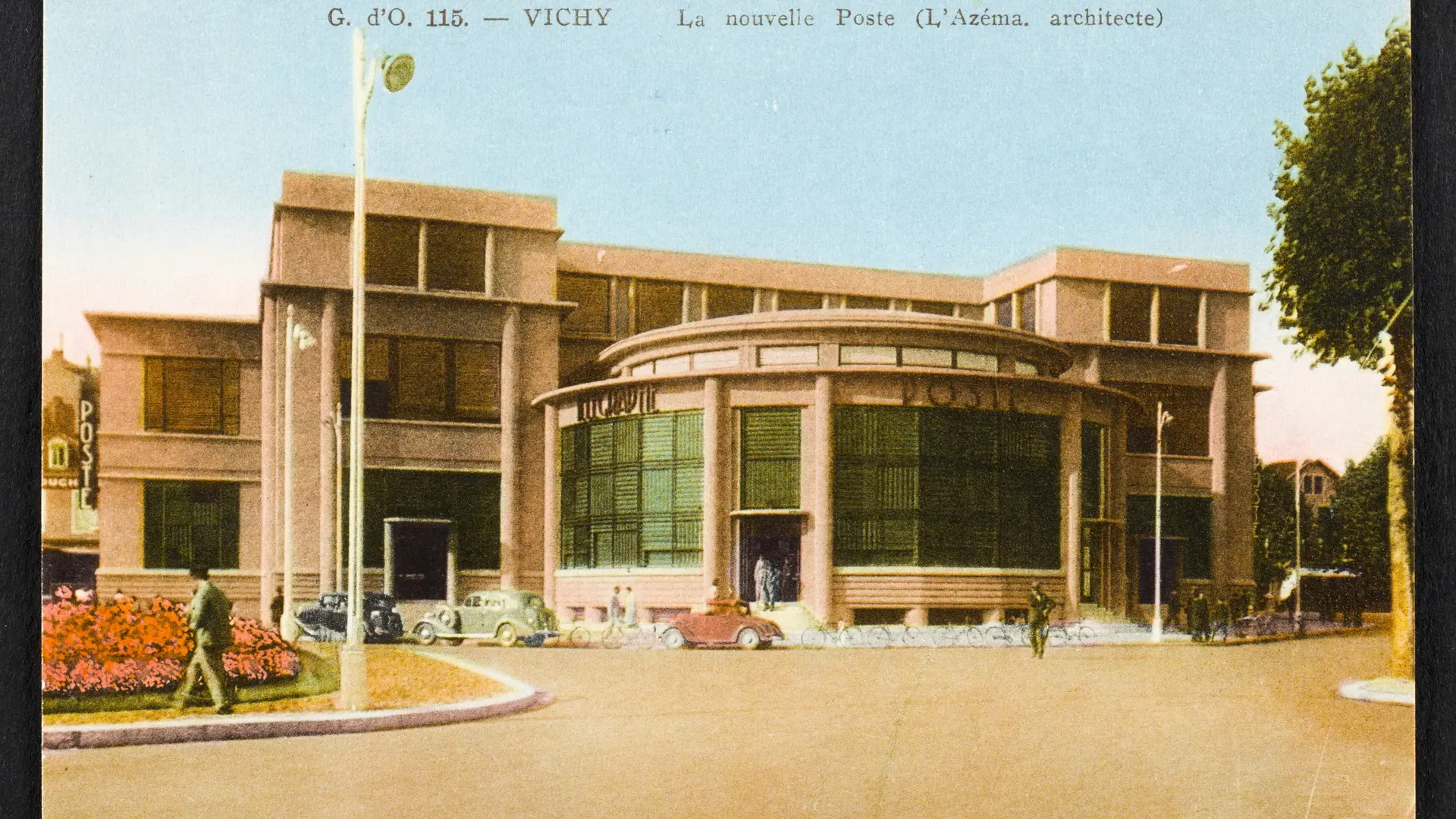 Carte postale, vers 1935