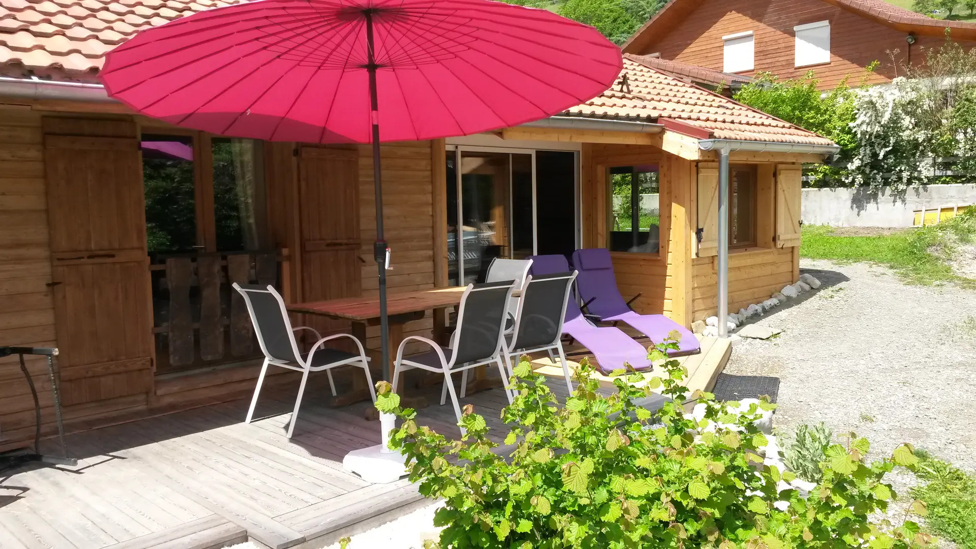 Terrasse - Chalet le Bois du Roc - Thônes,  Haute-Savoie