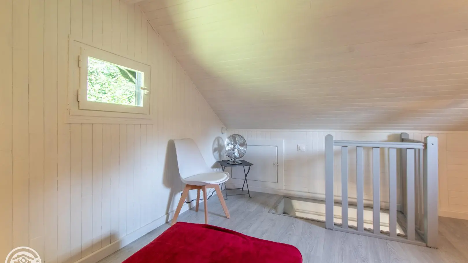 A l'étage, espace détente