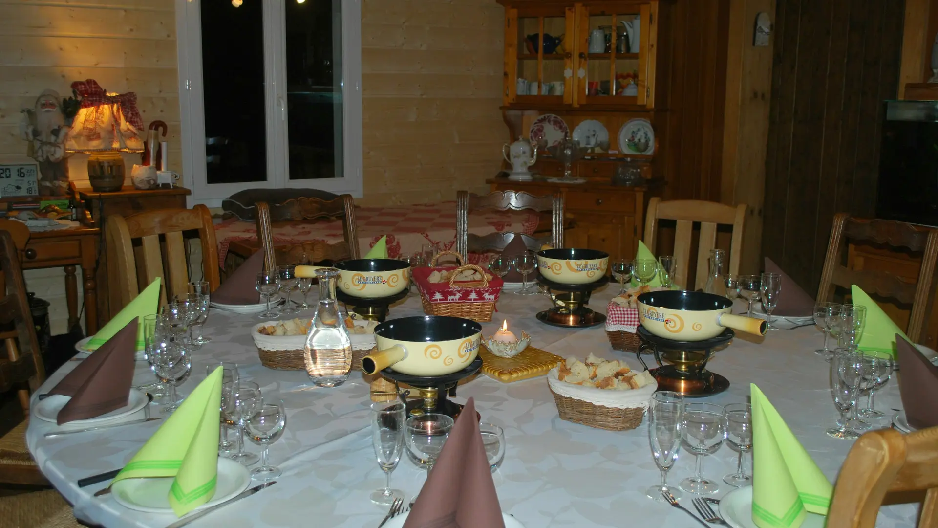 Fondue aux bolets des Voirons