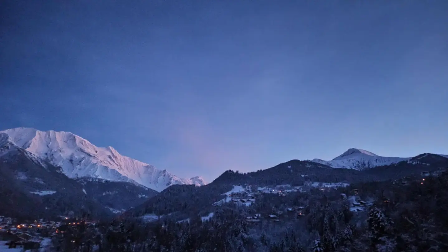 Nuit froide en montagne