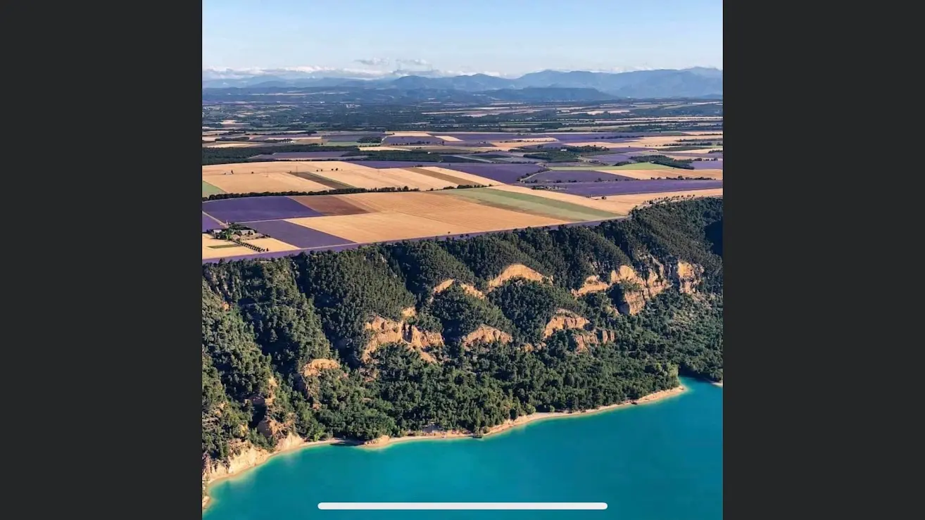 Le gite se situe sur les hauteur