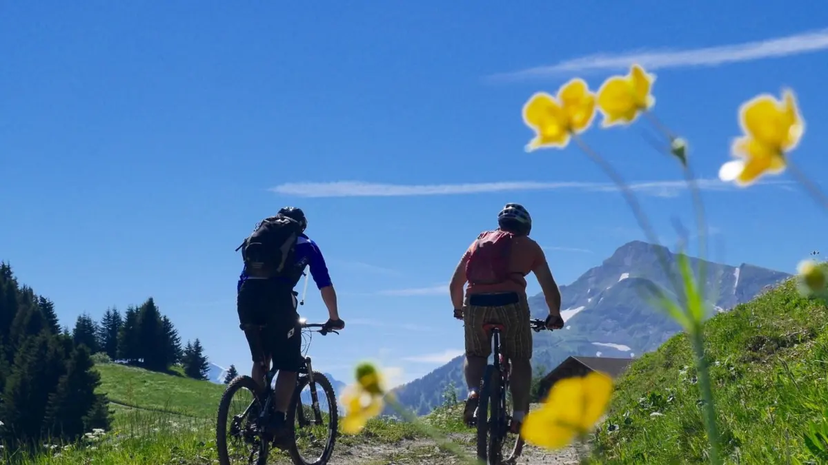 VTT électrique et apéro savoyard au Grand-Bornand