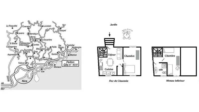 Gîte L'Abaguie-Le plan-Peillon-Gîtes de France des Alpes-Maritimes